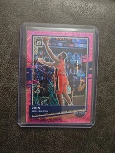 2020-21 DONRUSS OPTIC ZION WILLIAMSON PINK VELOCITY PRIZM #/79 PELICANS - Picture 1 of 2