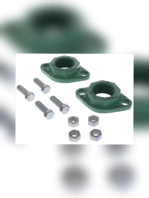 New Taco 1" NPT Iron Circulator Flange Set With Bolts - Image 1 of 4