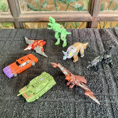 Transformers "Classics" (CHUG) Lot of 7 Mini-Cons (Dinobots, Oil Slick + More!) - Image 1 of 4