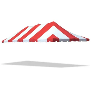 Repuesto Poste Tienda Toldo Top 20x40 Rojo Cubierta Evento Boda Fiesta Gazebo - Imagen 1 de 3