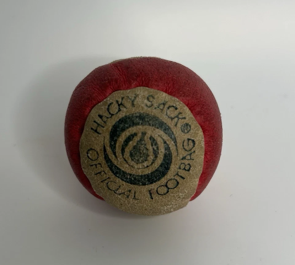 Bolso Oficial Hacky Sack Original Vintage Años 80 Hecho a Mano 2 Paneles 4151994 Foto 1 de 4