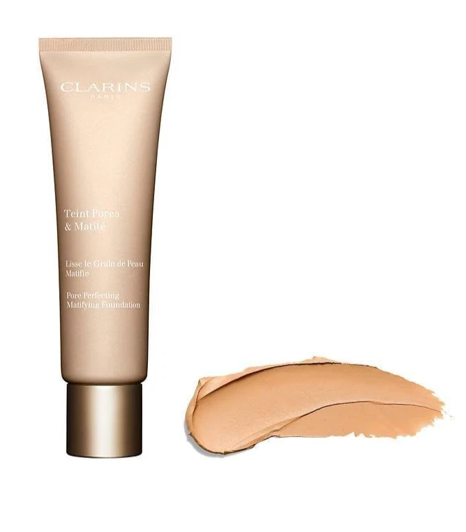 Clarins Pore Perfecting Mattifying Foundation 03 NUDE HONEY 30ML 1 FL OZ - Image 1 of 1