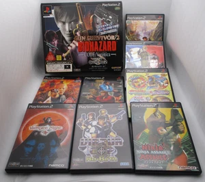 PS2 Virtua Cop, Gunvari Collection, Gun Survivor, Time Crisis w/ GunCon 2 Japan - Picture 1 of 24