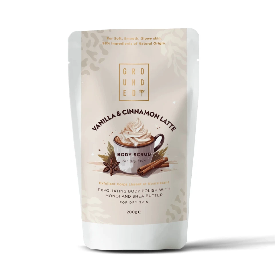 Vanilla and Cinnamon Latte Coffee Body Scrub - Image 1 of 1