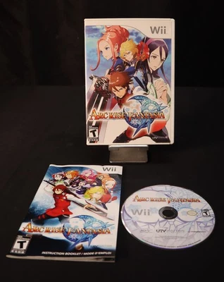 Arc Rise Fantasia Nintendo Wii 2010 Complete CIB Tested - Image 1 of 4
