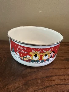 Vintage Alaw Industries Enamelware Bowl No Lid - Picture 1 of 6
