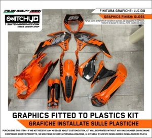 Plastiche + Grafiche KTM 2014 2015 2016 EXC EXC-F Compatibili decals stickers - Picture 1 of 5