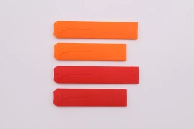 Reloj T-RACE TISSOT 20mm Goma Silicona Correa Cierre Rojo Foto 1 de 3