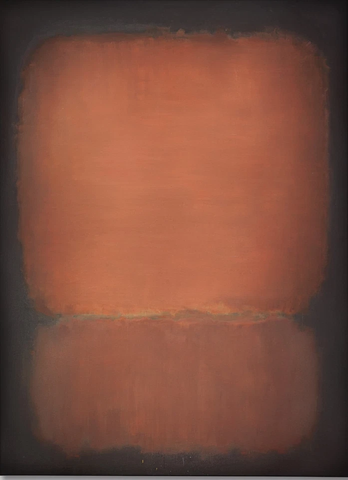 Reproducción Mark Rothko Nº 10 sobre lienzo elástico 31,5"x39,4", impresión 3D premium Foto 1 de 4