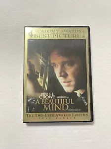 A Beautiful Mind Awards Edition 2 DVD Set Full Screen - Picture 1 of 12