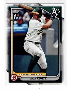 Nick Kurtz Athletics 2024 Bowman Draft 1st Bowman ***** - Imagen 1 de 2