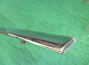 Rolls Royce Silver Shadow FRONT Door Left or Right Chrome Trim Moulding 1976 - Picture 1 of 4