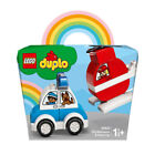 LEGO DUPLO 10957 Mein erster Feuerwehrhubschrauber erstes Polizeiauto - neu