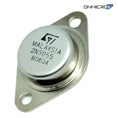 5 Stück 2N3055 NPN-Transistor TO-3 15A 60V 115W - Bild 1 von 3