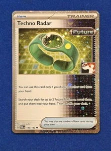 Techno Radar Holo Pokemon Prize Pack Series 5 Promo Pokemon Card NM/LP Stamp - Picture 1 of 2