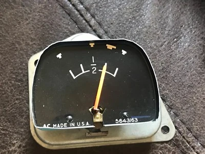 1972 Pontiac Ventura Two Door Post Fuel Gauge Gas Meter Nova Bonneville  - Image 1 of 4