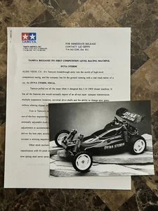 Tamiya DYNA STORM 2WD Pre Production Photo and Press Release - Picture 1 of 1