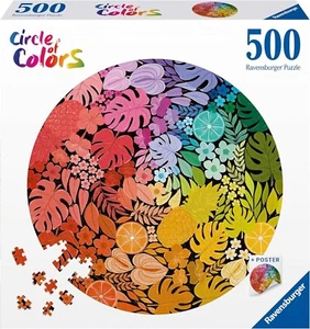 NEW Ravensburger Jigsaw Puzzle 500 Pieces 12000821 Tropical Circular - Imagen 1 de 2