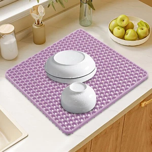 Lebensmittelgeeignetes Silikon Küchen Spülbeckenschutzmatte 428℉ Standhalten - Bild 1 von 21