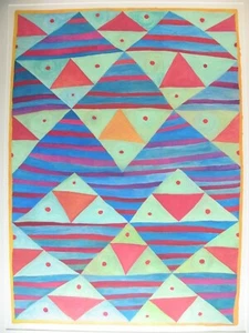 SARA SCHNEIDMAN Virginia Artist Signed Ltd Edition Lithograph Print Inner Space - Picture 1 of 3