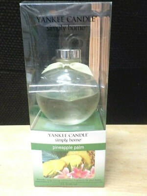 Difusor YANKEE CANDLE SIMPLE HOME ABACAXI PALMA PALMA PALMA NOVO NA CAIXA - Imagem 1 de 3