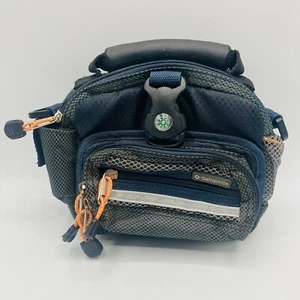 Samsonite (SB609BLU) Blue Multi-Pocket Digital Camera Bag w/ Compass No Strap - Picture 1 of 8