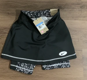 Nike Girls' Dri-FIT Icon Clash 2-in-1 Training Skirt Black DO7115 010 SZ M NEW!! - Picture 1 of 7