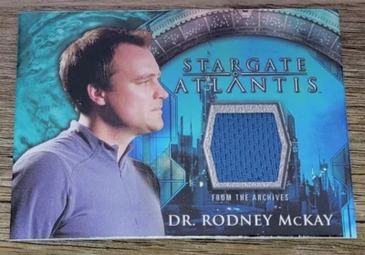 Stargate Atlantis Season Two Dr. Rodney McKay Costume Relic (Light Blue Relic) - Image 1 of 2