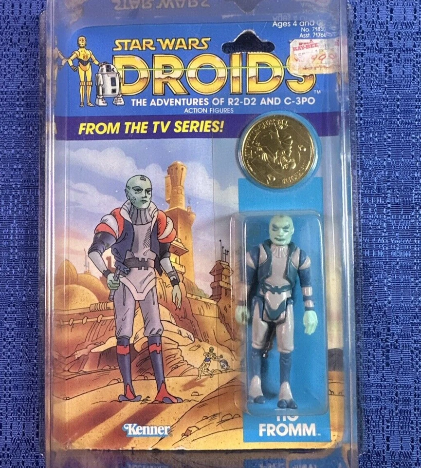 Star Wars Droids TIG Fromm Action Figure TV Series 71830 Kenner 1985