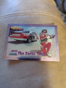 Alan Kulwicki 1994 Maxx Premier Plus Chromium Chrome Finish Insert Card 6 of 14 - Picture 1 of 2