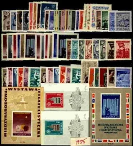 Poland MNH 1955 Complete Year - Bild 1 von 1