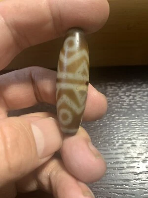 Cuentas de ágata tibetana ojos especiales tamaño 5 mm Foto 1 de 4