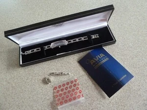 Avia 'Polar Star' wrist watch in box with real diamond. Unused. - Picture 1 of 9