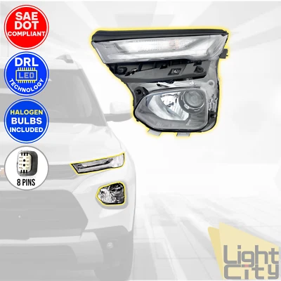 For 2021-2023 Chevy Trailblazer Driver Side Halogen Headlight (LED DRL) LH - Image 1 of 4