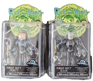 2 Figurines Rick et Morty purge suit Rick et purge suit morty par Funko - Imagen 1 de 2