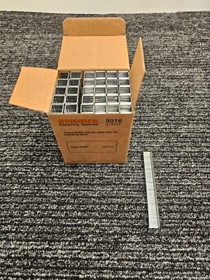 (CANTIDAD 10.000) Grapas Grapadoras Unicatch Fijación 20GA 5016 1/2" 12mm Corona Galv Foto 1 de 4