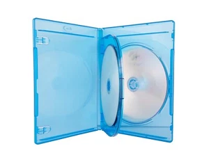 Boîtiers triple disque Blu-ray | Standard 12 mm | Logo Blu-Ray avec plastique extérieur - Photo 1/4
