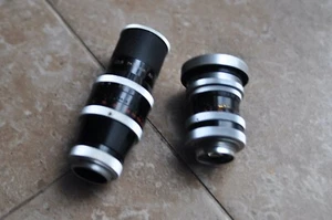 Switar 25mm F1.5 and yvar C Mount Cine Lens 75mm AR 1:2.8 for Bolex H16 cameras - Picture 1 of 8