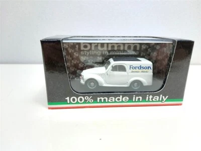 Fiat 500C Furgone Fordson serv. clienti Brescia del 1950 - 1/43 Brumm art. R545 - Immagine 1 di 2