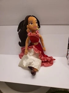 Disney Princess Elena of Avalor Plush Red Dress Embroidery Eyes Stuffed Doll Toy - Picture 1 of 4