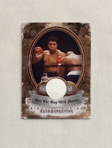 MUHAMMAD ALI 2011 RINGSIDE RETROSPECTIVE TRUNKS PATCH CASE TOPPER CARD #R22 9/10 - Picture 1 of 2