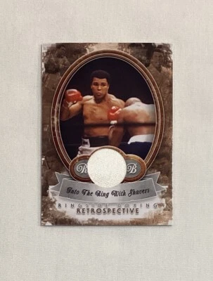 MUHAMMAD ALI 2011 RINGSIDE RETROSPECTIVE TRUNKS PATCH CASE TOPPER CARD #R22 9/10 - Image 1 of 2