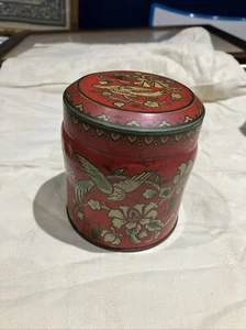 VINTAGE KOMPS CHOCOLATE BISCUIT TIN ADVERTISING - Picture 1 of 9