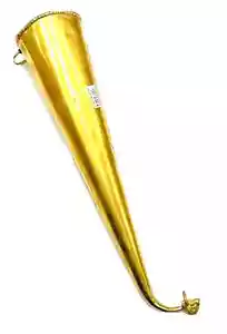 Brass SIRANGI Shiv ji Jal Abhishek Shiva Pooja Religious Item for Temple Home - Picture 1 of 6