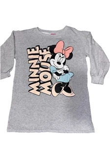 Disney Junior Minnie Mouse Spell Out Sweatshirt Dress 5T  Mickey & Friends - Picture 1 of 5