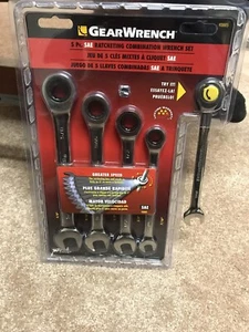 Getriebeschlüssel 5-teilig SAE Spezialeinsätze Kombinationsschraubenschlüssel-Set 93005 - Bild 1 von 2