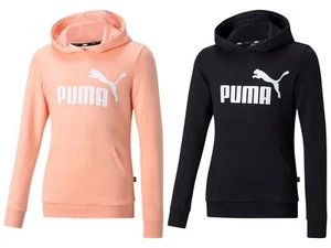 Puma Girls ESS Logo Hoodie TR G Hoodie - Picture 1 of 5