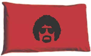 JEFF PILLOWCASE Lynne ELO Electric light orchestra bed linen White or Red NEW - Picture 1 of 3
