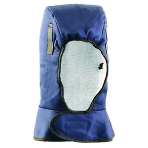 Clima Frío Invierno Térmico SHERPA Revestimiento Longitud del Hombro REVESTIMIENTO DE SOMBRERO DURO, AZUL MARINO - Imagen 1 de 1