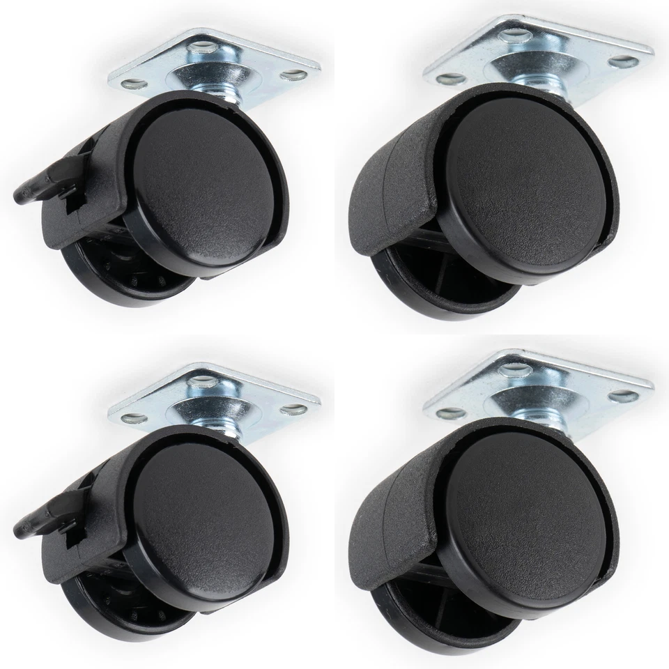 Set of 4x Wheels for HAF 932 & X Cases by Cooler Master - Image 1 of 1